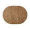 International Concepts Round 36 in Rd Top Ped Table, 12 in Leaf, Dining Ht, Hickory/Stone, 36 W, 48 L, 30.1 in H, Wood K41-36RXT-27B - alternate 4